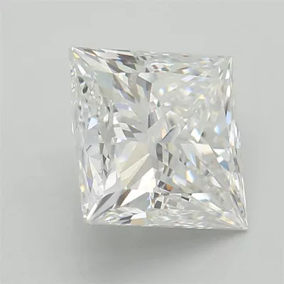1.51ct D VS1 Rare Carat Ideal Cut Princess Lab Grown Diamond