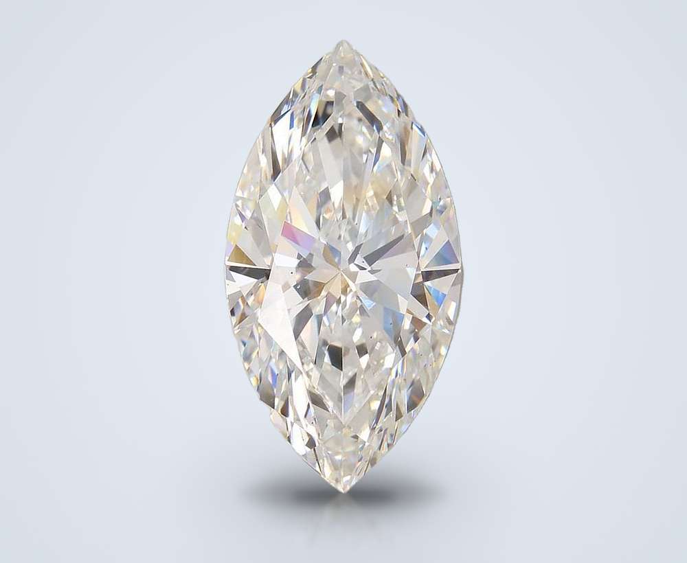 20.64ct F VS2 Rare Carat Ideal Cut Marquise Lab Grown Diamond