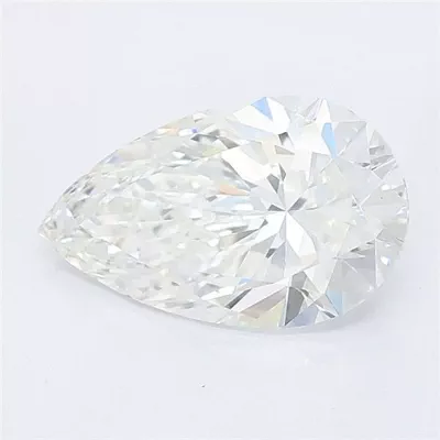 1.50ct F VS1 Rare Carat Ideal Cut Pear Lab Grown Diamond
