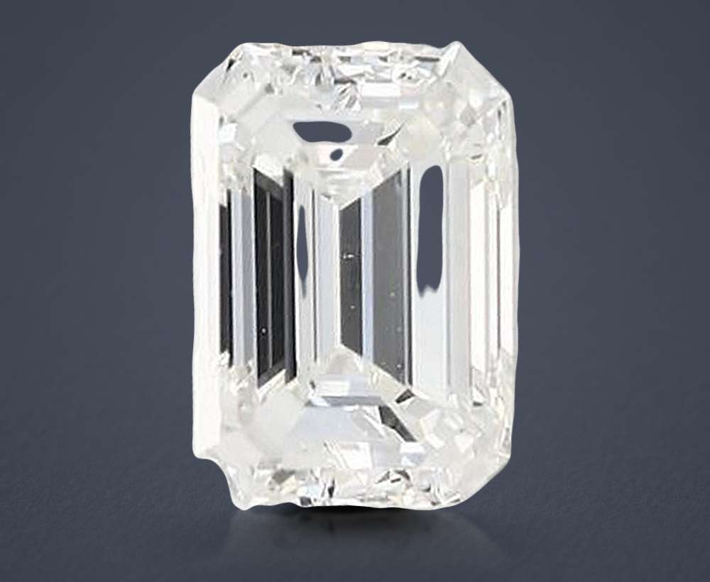 1.02ct I VS2 Rare Carat Ideal Cut Emerald Diamond