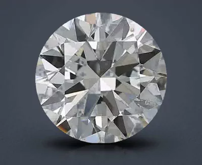 5.01ct I SI2 Rare Carat Ideal Cut Round Diamond