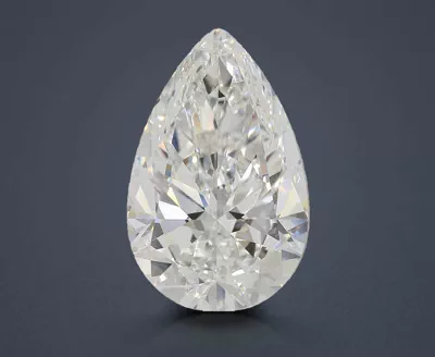 16.03ct E VVS2 Very Good Cut Pear Lab Grown Diamond