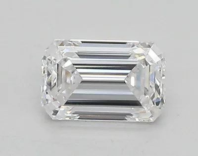 0.65ct D VS1 Very Good Cut Emerald Lab Grown Diamond