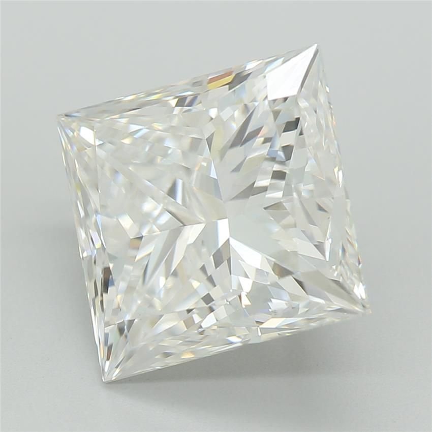 4.02ct E VVS2 Rare Carat Ideal Cut Princess Lab Grown Diamond