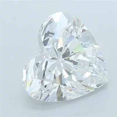 7.02ct D VS2 Rare Carat Ideal Cut Heart Lab Grown Diamond