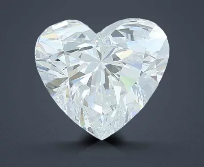 7.02ct D VS2 Rare Carat Ideal Cut Heart Lab Grown Diamond