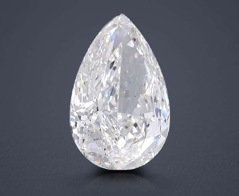 20.01ct G VS2 Rare Carat Ideal Cut Pear Lab Grown Diamond