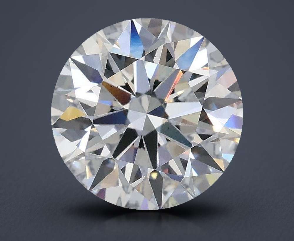 2.05ct E VS2 Rare Carat Ideal Cut Round Lab Grown Diamond