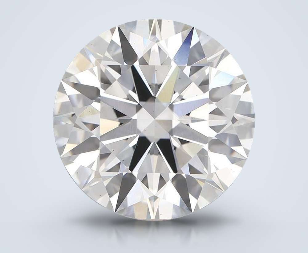 8.69ct E VS2 Rare Carat Ideal Cut Round Lab Grown Diamond