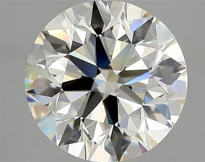 3.70ct J IF Rare Carat Ideal Cut Round Diamond