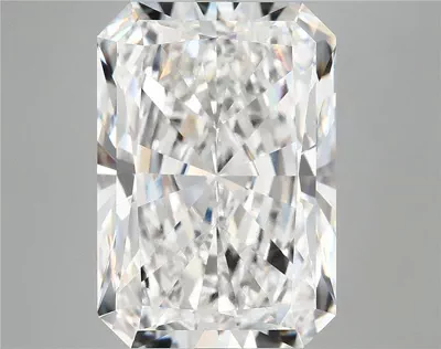 10.69ct F VVS2 Rare Carat Ideal Cut Radiant Lab Grown Diamond