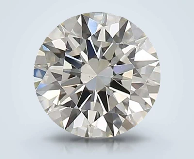 0.51ct K VVS2 Rare Carat Ideal Cut Round Diamond