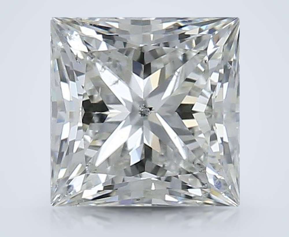 1.01ct K SI2 Rare Carat Ideal Cut Princess Diamond