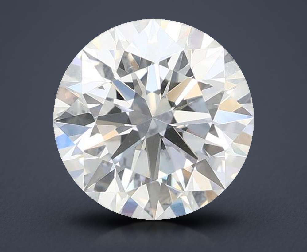 1.55ct D VS1 Rare Carat Ideal Cut Round Lab Grown Diamond