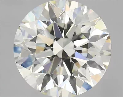 3.37ct J VS1 Rare Carat Ideal Cut Round Diamond