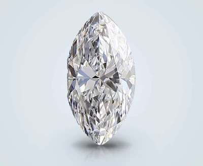 0.51ct D SI1 Rare Carat Ideal Cut Marquise Diamond