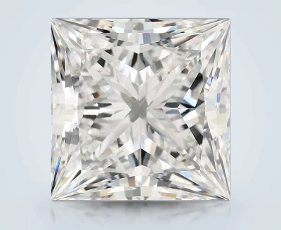 10.16ct F VVS2 Rare Carat Ideal Cut Princess Lab Grown Diamond