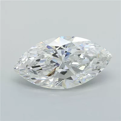 5.01ct F VS1 Very Good Cut Marquise Lab Grown Diamond