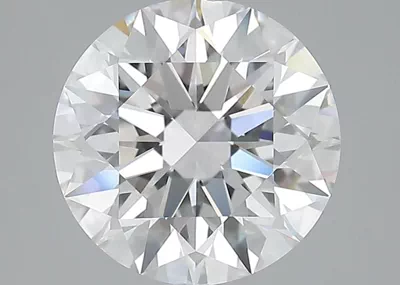3.15ct D FL Rare Carat Ideal Cut Round Diamond