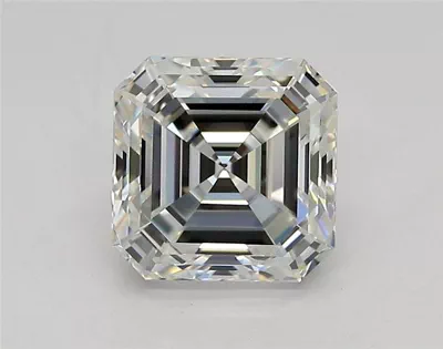 1.70ct E VS1 Rare Carat Ideal Cut Asscher Lab Grown Diamond