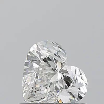 0.61ct H SI1 Rare Carat Ideal Cut Heart Diamond