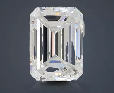 6.04ct E VVS2 Rare Carat Ideal Cut Emerald Lab Grown Diamond