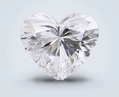 0.20ct D VVS2 Rare Carat Ideal Cut Heart Diamond