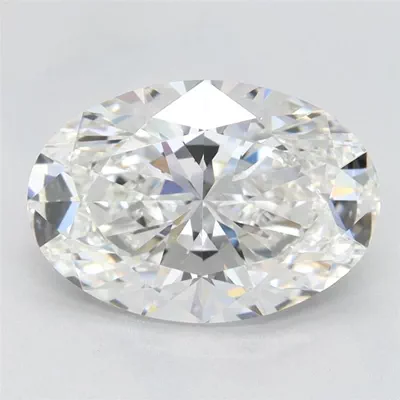 2.09ct F IF Very Good Cut Oval Lab Grown Diamond