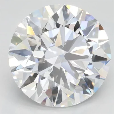 3.31ct D IF Rare Carat Ideal Cut Round Lab Grown Diamond