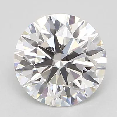 0.53ct D FL Rare Carat Ideal Cut Round Diamond