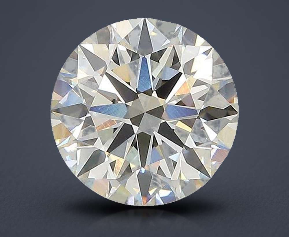 2.37ct J VS1 Rare Carat Ideal Cut Round Lab Grown Diamond