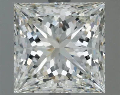 2.54ct J VS1 Rare Carat Ideal Cut Princess Diamond