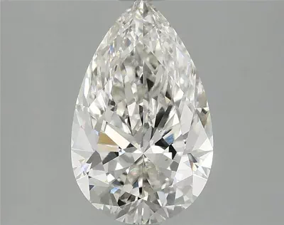 2.02ct H VS1 Rare Carat Ideal Cut Pear Lab Grown Diamond