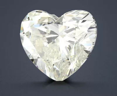 0.84ct I SI1 Rare Carat Ideal Cut Heart Diamond