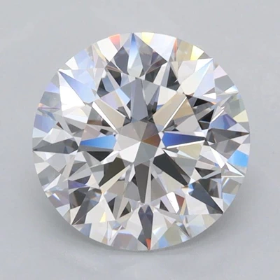 1.99ct D FL Rare Carat Ideal Cut Round Lab Grown Diamond