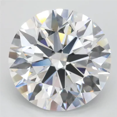 5.01ct D FL Rare Carat Ideal Cut Round Lab Grown Diamond