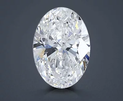 1.26ct E VS2 Rare Carat Ideal Cut Oval Lab Grown Diamond