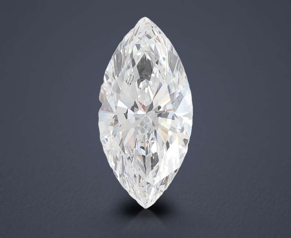 1.09ct D VVS1 Rare Carat Ideal Cut Marquise Lab Grown Diamond