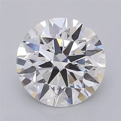 2.51ct F VS1 Rare Carat Ideal Cut Round Lab Grown Diamond