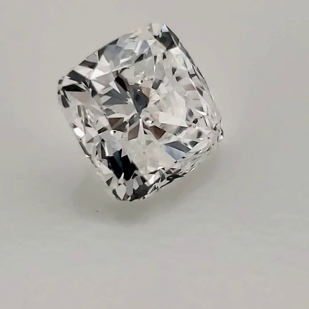 1.53ct E SI1 Very Good Cut Cushion Diamond