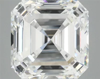8.13ct E VVS2 Rare Carat Ideal Cut Asscher Lab Grown Diamond