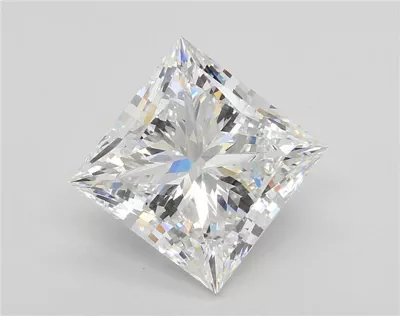 7.52ct E VS1 Rare Carat Ideal Cut Princess Lab Grown Diamond