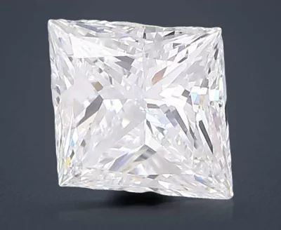 2.54ct E VS1 Very Good Cut Princess Lab Grown Diamond