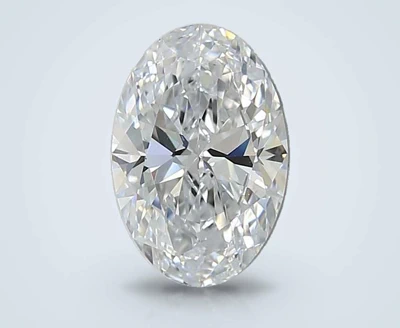 1.00ct E VVS2 Rare Carat Ideal Cut Oval Lab Grown Diamond