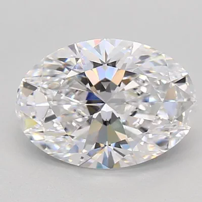 2.02ct D VVS1 Rare Carat Ideal Cut Oval Lab Grown Diamond