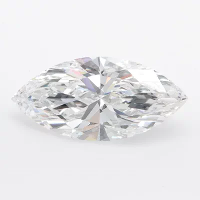 2.40ct D FL Rare Carat Ideal Cut Marquise Lab Grown Diamond