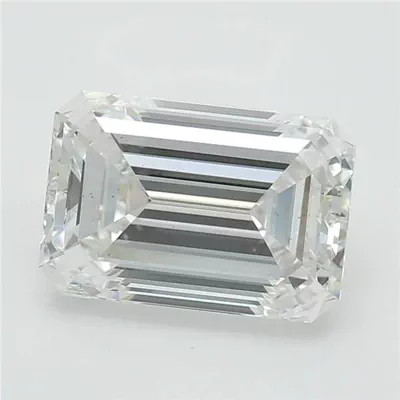 1.16ct F VS1 Excellent Cut Emerald Lab Grown Diamond