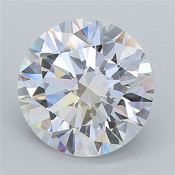 4.02ct D VS1 Rare Carat Ideal Cut Round Lab Grown Diamond