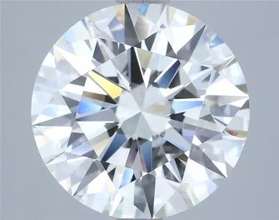 5.03ct H VS1 Rare Carat Ideal Cut Round Diamond