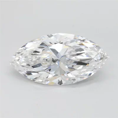 2.09ct D VVS1 Rare Carat Ideal Cut Marquise Lab Grown Diamond
